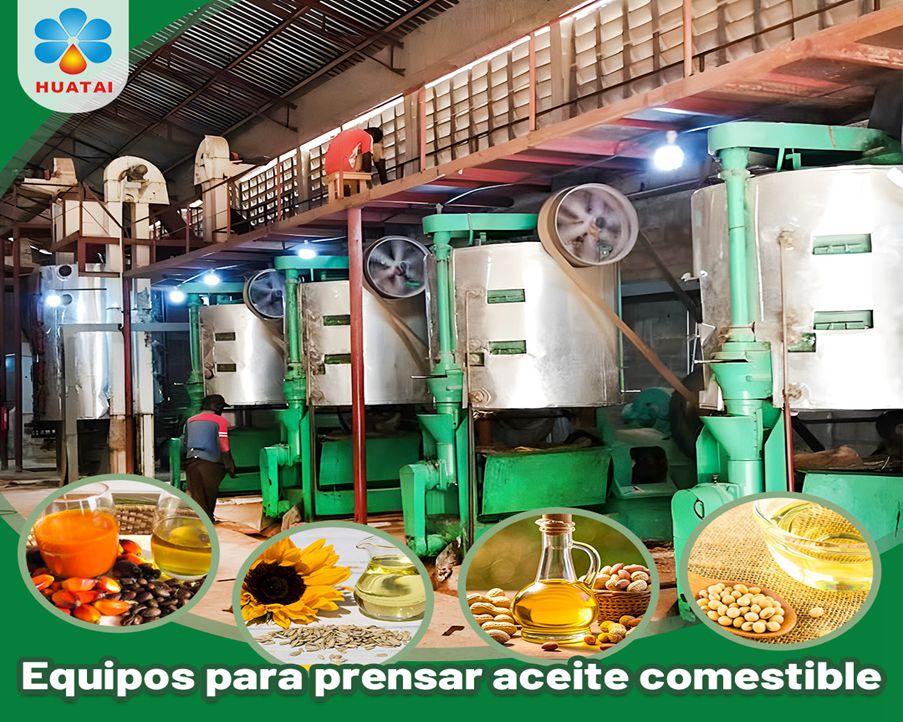 Planta de extracción de aceite vegetal